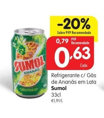 Minipreço Refrescos sumol promoção