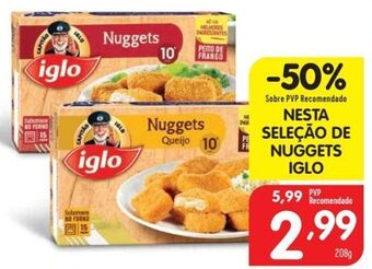 Minipreço Nuggets iglo promoção