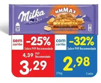 Minipreço Chocolates milka promoção