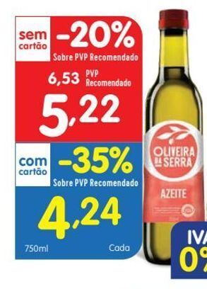 Minipreço Azeite oliveira da serra promoção