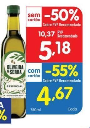 Minipreço Azeite oliveira da serra promoção