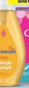 Shampoo para bebé johnson's