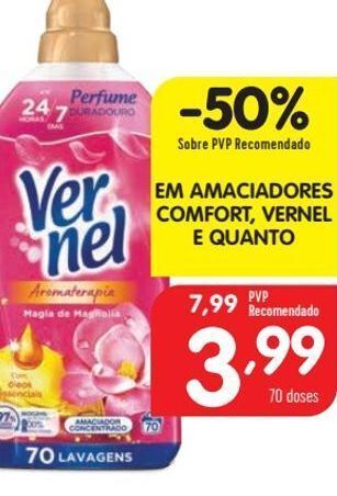 Minipreço Amaciador vernel promoção