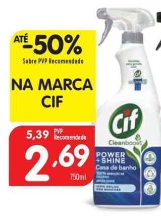 Minipreço Limpadores cif promoção