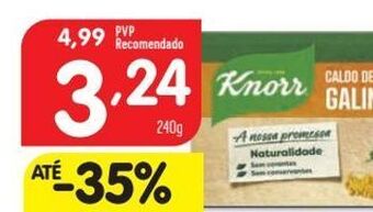 Minipreço Caldo knorr promoção