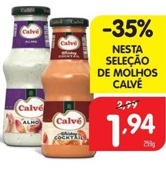 Minipreço Molhos calvé promoção