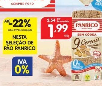Minipreço Pão de forma panrico promoção
