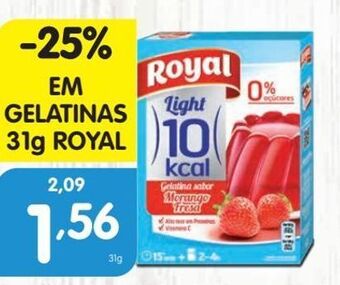 Minipreço Gelatina royal promoção