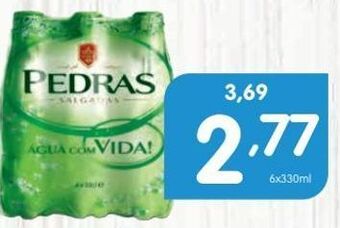 Minipreço Água pedras salgadas promoção