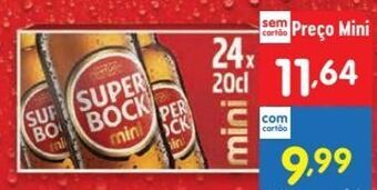 Minipreço Cerveja super bock promoção
