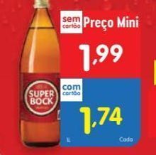 Minipreço Cerveja super bock promoção