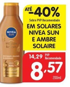 Minipreço Protetor solar nivea sun promoção