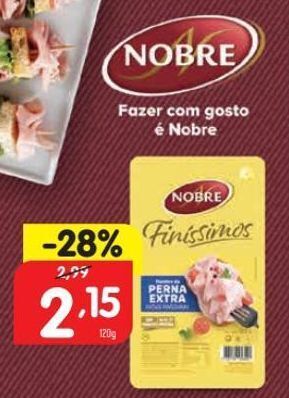 Minipreço Presunto nobre promoção