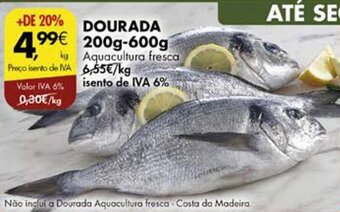 Pingo Doce DOURADA 200g-600g promoção