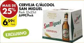 Pingo Doce CERVEJA C/ÁLCOOL SAN MIGUEL promoção