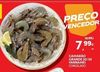 Continente Bom dia Camarão promoção