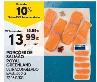 Continente Bom dia Salmão promoção