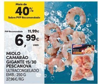 Continente Bom dia Camarão pescanova promoção