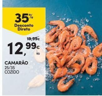 Continente Bom dia Camarão cozido promoção