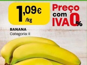 Intermarché Banana promoção