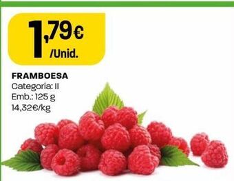 Intermarché Framboesa promoção