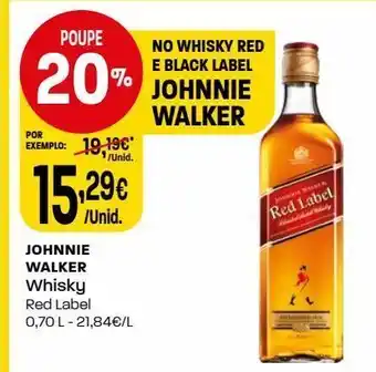 Intermarché Whisky escocês promoção