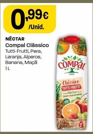 Intermarché Néctar compal promoção