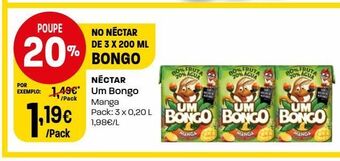 Intermarché Néctar um bongo promoção