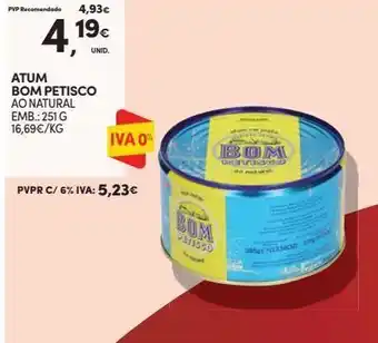 Continente Bom dia Atum em lata bom petisco promoção
