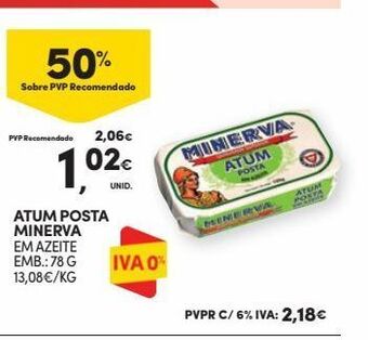 Continente Bom dia Atum minerva promoção