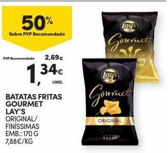 Continente Bom dia Batata chips lay's promoção