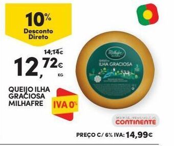 Continente Bom dia Queijos milhafre promoção