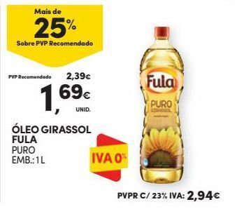 Continente Bom dia Óleo para fritar fula promoção