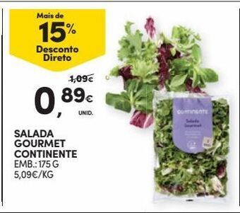 Continente Bom dia Saladas prontas continente promoção