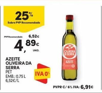 Continente Bom dia Azeite extravirgem oliveira da serra promoção