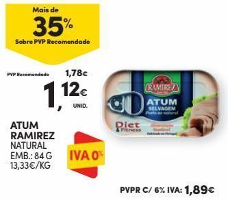 Continente Bom dia Atum em lata ramirez promoção