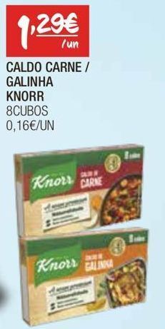 Spar Caldo knorr promoção