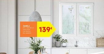 Bricomarché JANELA PVC | 100x100 cm Vidro duplo promoção