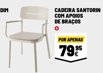 Brico Depôt CADEIRA SANTORIN COM APOIOS DE BRAÇOS promoção