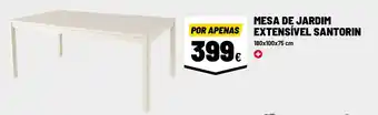 MESA DE JARDIM EXTENSÍVEL SANTORIN