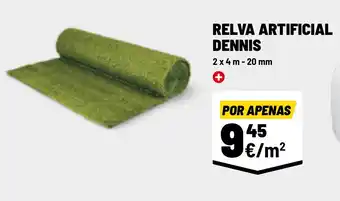 Brico Depôt RELVA ARTIFICIAL DENNIS 2x4m-20mm promoção