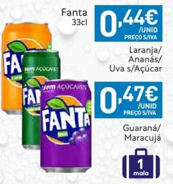 Recheio Fanta 33cl promoção