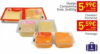 Queijo Campainha Emb. 2x400g