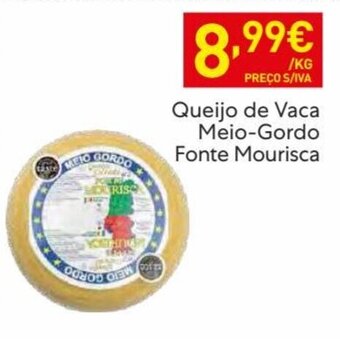 Recheio Queijo de Vaca Meio-Gordo Fonte Mourisca promoção