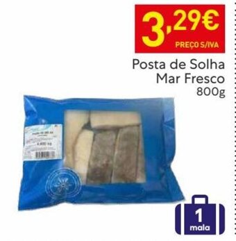 Recheio Posta de Solha Mar Fresco 800g promoção