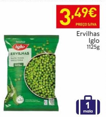 Recheio Ervilhas Iglo 1125g promoção
