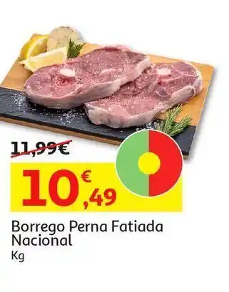 Auchan Borrego perna fatiada nacional promoção