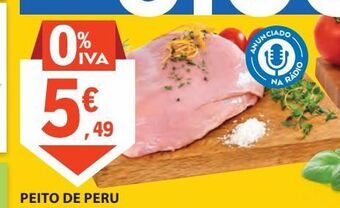 E.Leclerc Peito de peru promoção