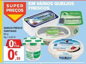 E.Leclerc Queijo fresco promoção