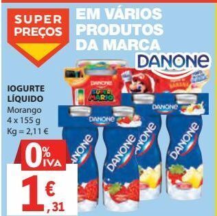 E.Leclerc Iogurte danone promoção